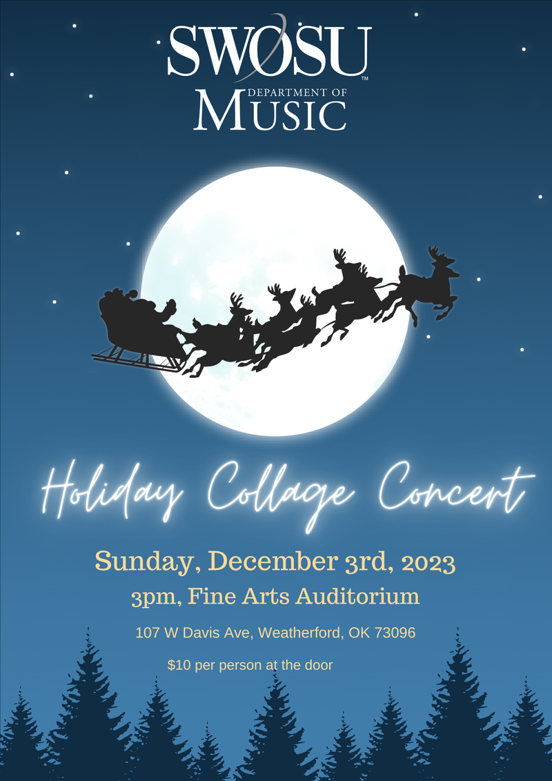 SWOSU presents Holiday Collage Concert Oklahoma